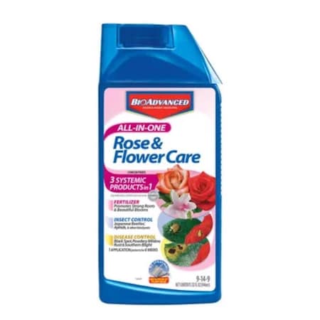 Bayer BioAdvanced All-in-One Concentrate Rose & Flower Care 32 oz 701260B